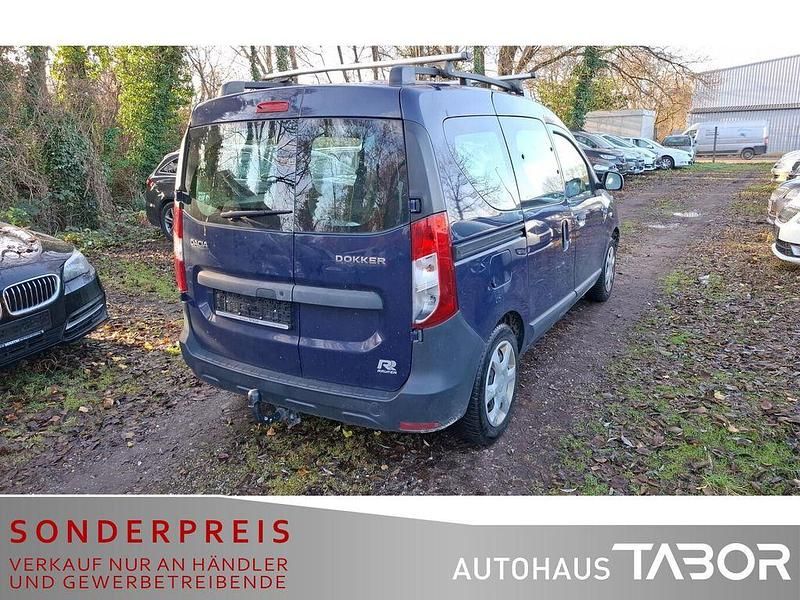 Gebraucht Dacia Dokker Ambiance 75 PS (55 kW) 2015 Blau marine Van / Kleinbus