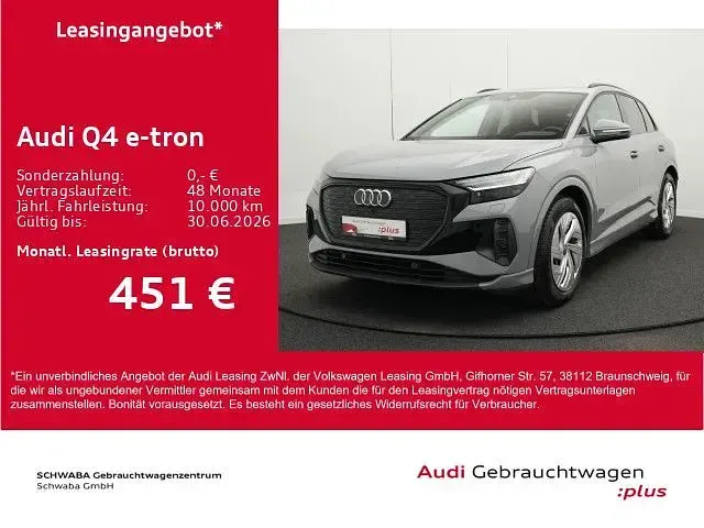 Usata Audi Q4 e-tron Ambiente 210 kW (286 CV) 2025 Grigio SUV