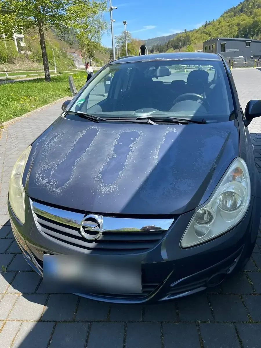 Gebraucht Opel Corsa 80 PS (58 kW) 2008 Blau Kleinwagen