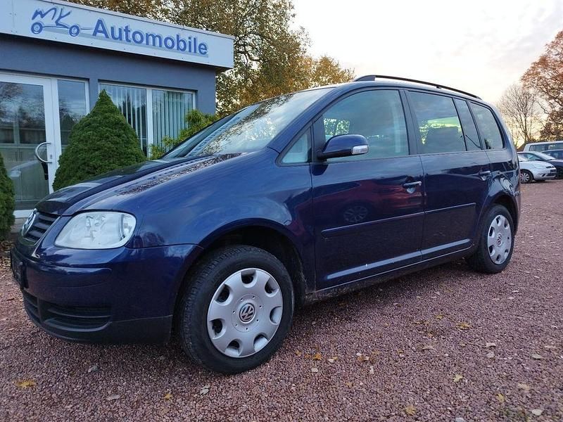 Blau Gebraucht 2005 VW Touran Trendline Van / Kleinbus | 1.300 € (Superpreis) - Bild 1/4