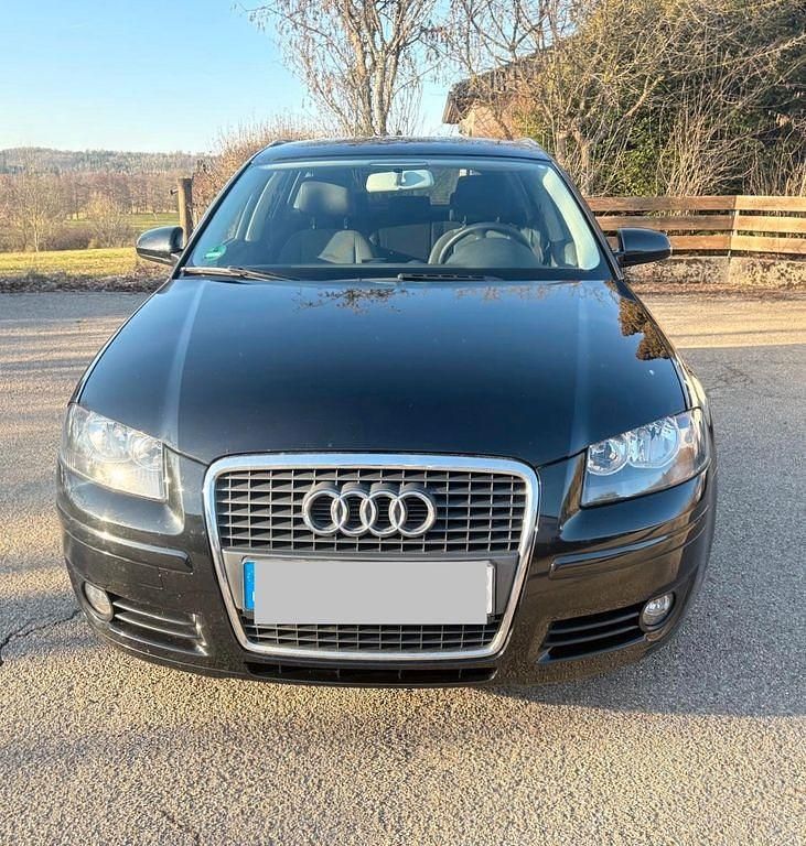 Gebraucht Audi A3 Ambiente 102 PS (75 kW) 2008 Schwarz Kleinwagen