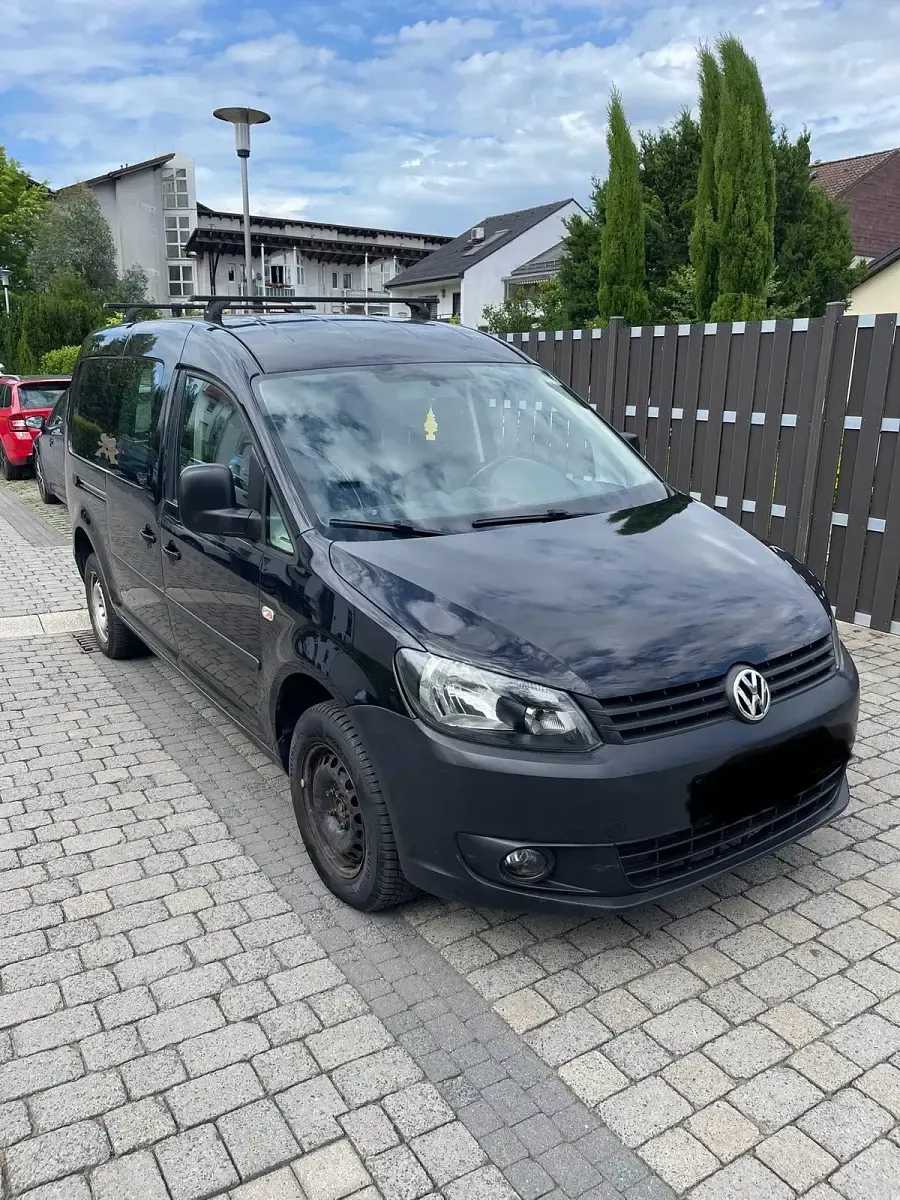Gebraucht VW Caddy Maxi 110 PS (80 kW) 2014 Schwarz Van / Kleinbus