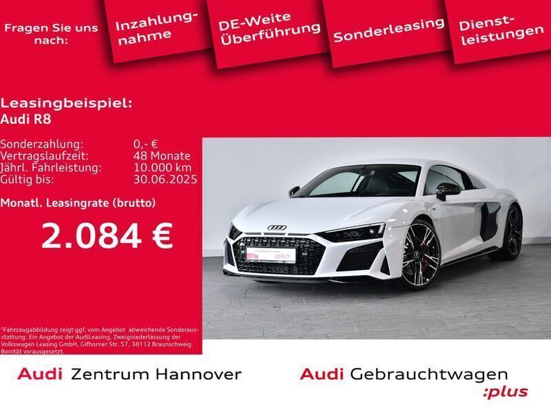 Suzukagrau metallic Gebraucht 2023 Audi R8 Coupé Ambiente Coupé | 153.490 € (Fairer Preis) - Bild 1/4