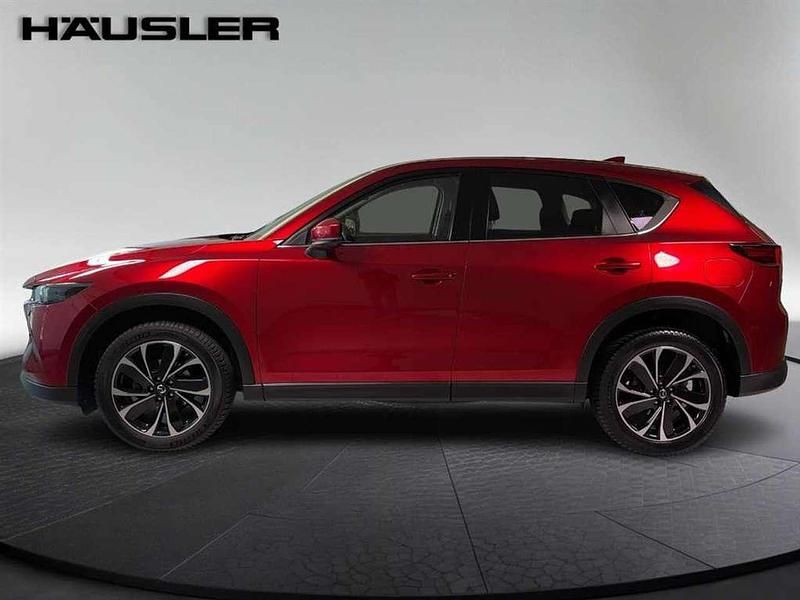 Gebraucht Mazda CX-5 Ad'Vantage 194 PS (142 kW) 2022 Magmarot metallic SUV