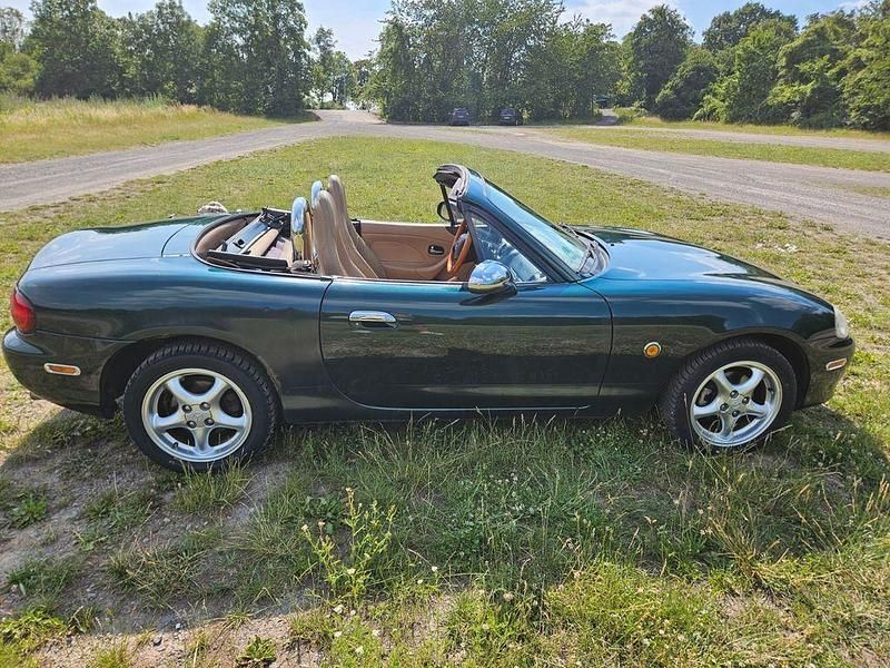 Gebraucht Mazda MX5 110 PS (80 kW) 2001 Grün Cabrio