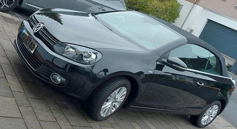 Schwarz Gebraucht 2014 VW Golf Cabriolet Life Cabrio | 9.800 € (Guter Preis) - Bild 1/4