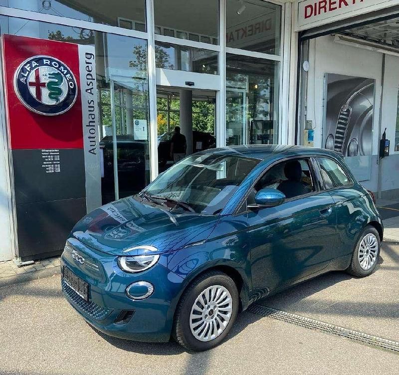 Colore esterno (ozean grün) Gebraucht 2023 Fiat 500e Basis Limousine | 19.990 € (Superpreis) - Bild 1/4