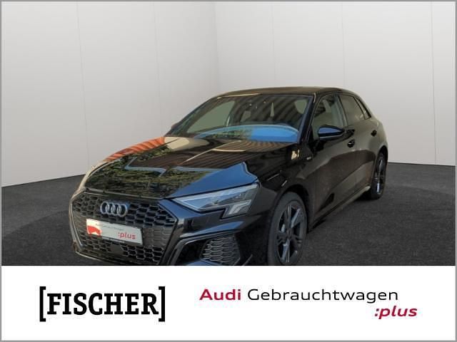 Schwarz Gebraucht 2022 Audi A3 Sportback e-tron S-Line Limousine | 28.876 € (Fairer Preis) - Bild 1/4
