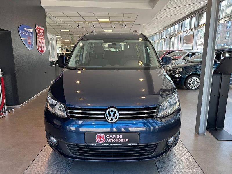 Gebraucht VW Caddy Maxi Comfortline 102 PS (75 kW) 2015 Blau Van / Kleinbus