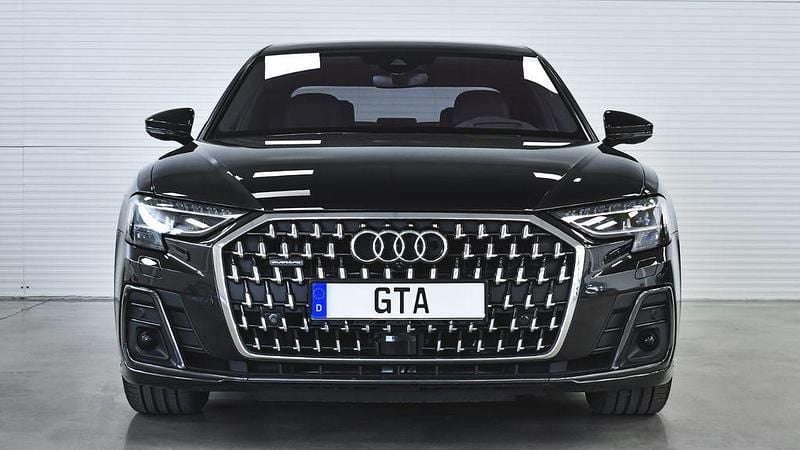 Mythosschwarz metallic Gebraucht 2023 Audi A8 Sport Limousine | 59.950 € (Guter Preis) - Bild 1/4
