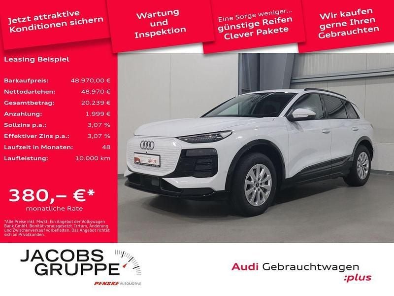 Gletscherweiß metallic Gebraucht 2025 Audi Q6 e-tron Ambiente SUV | 48.970 € (Superpreis) - Bild 1/4