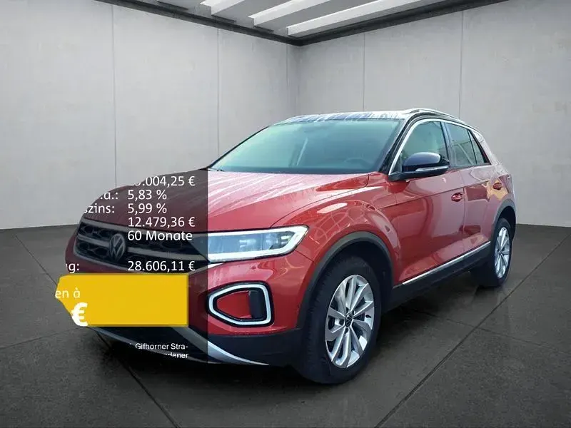 Gebraucht VW T-Roc 150 PS (110 kW) 2023 Rot SUV