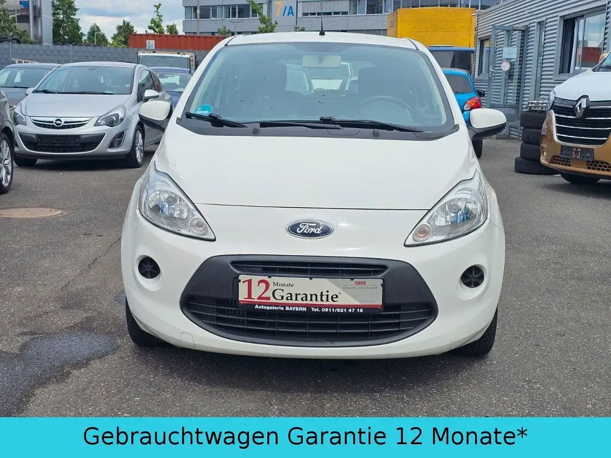 Gebraucht Ford Ka 75 PS (55 kW) 2012 Weiß Kleinwagen