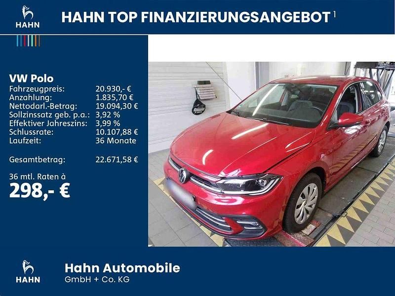 Gebraucht VW Polo Style 95 PS (69 kW) 2022 Rot Kleinwagen