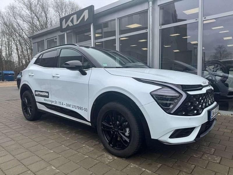 (ha3) carrara weiss / schwarz Gebraucht 2024 Kia Sportage GT-Line SUV | 34.975 € (Fairer Preis) - Bild 1/4