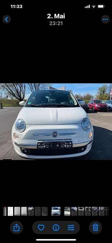 Weiß Gebraucht 2010 Fiat 500 Sport Kleinwagen | 5.500 € (Fairer Preis) - Bild 1/4
