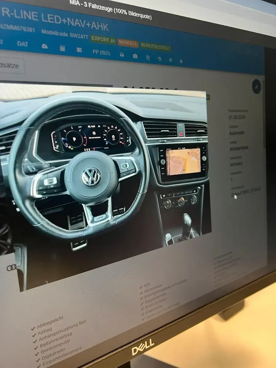 Gebraucht VW Tiguan 200 PS (147 kW) 2021 Schwarz SUV
