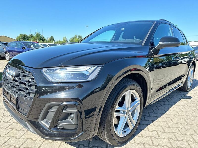 Schwarz Gebraucht 2022 Audi Q5 S-Line SUV | 30.590 € (Superpreis) - Bild 1/4