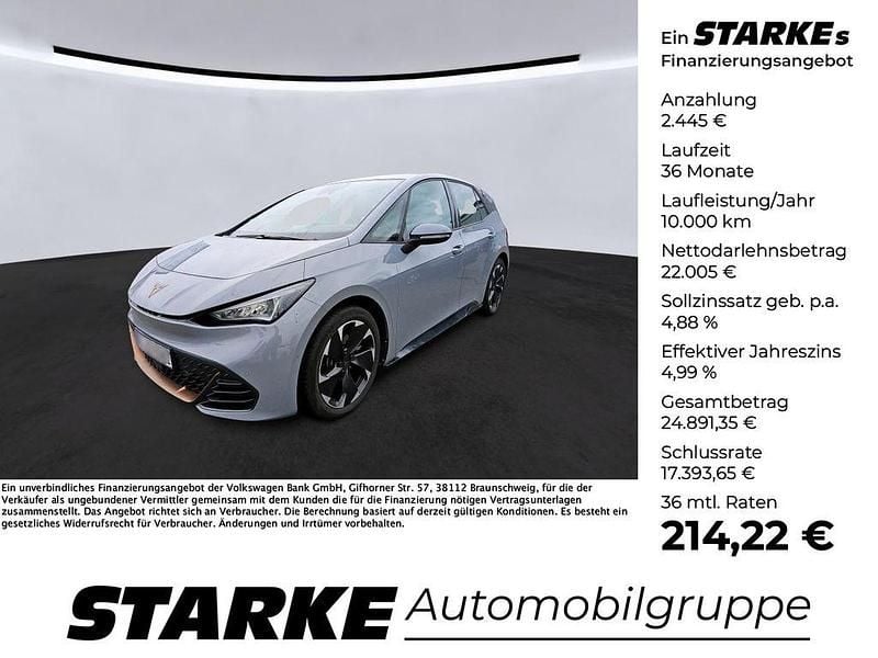 Gebraucht Cupra Born 150 kW (204 PS) 2022 Vaporgrau Kleinwagen