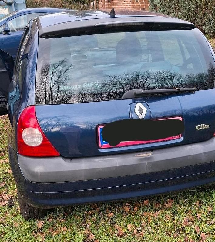 Gebraucht Renault Clio II 75 PS (55 kW) 2002 Blau Kleinwagen
