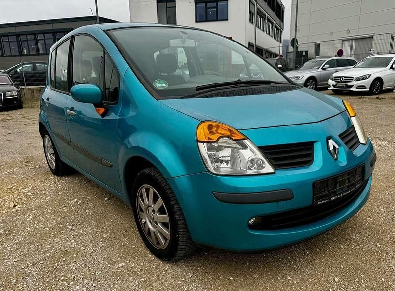 Gebraucht Renault Modus Dynamique 75 PS (55 kW) 2005 Blau minze Van / Kleinbus