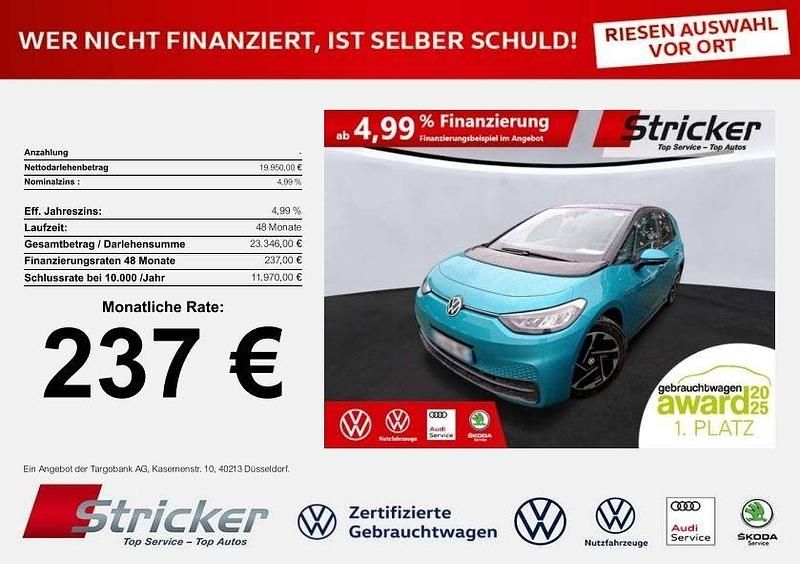 Gebraucht VW ID.3 Pro 150 kW (204 PS) 2022 Grün Kleinwagen