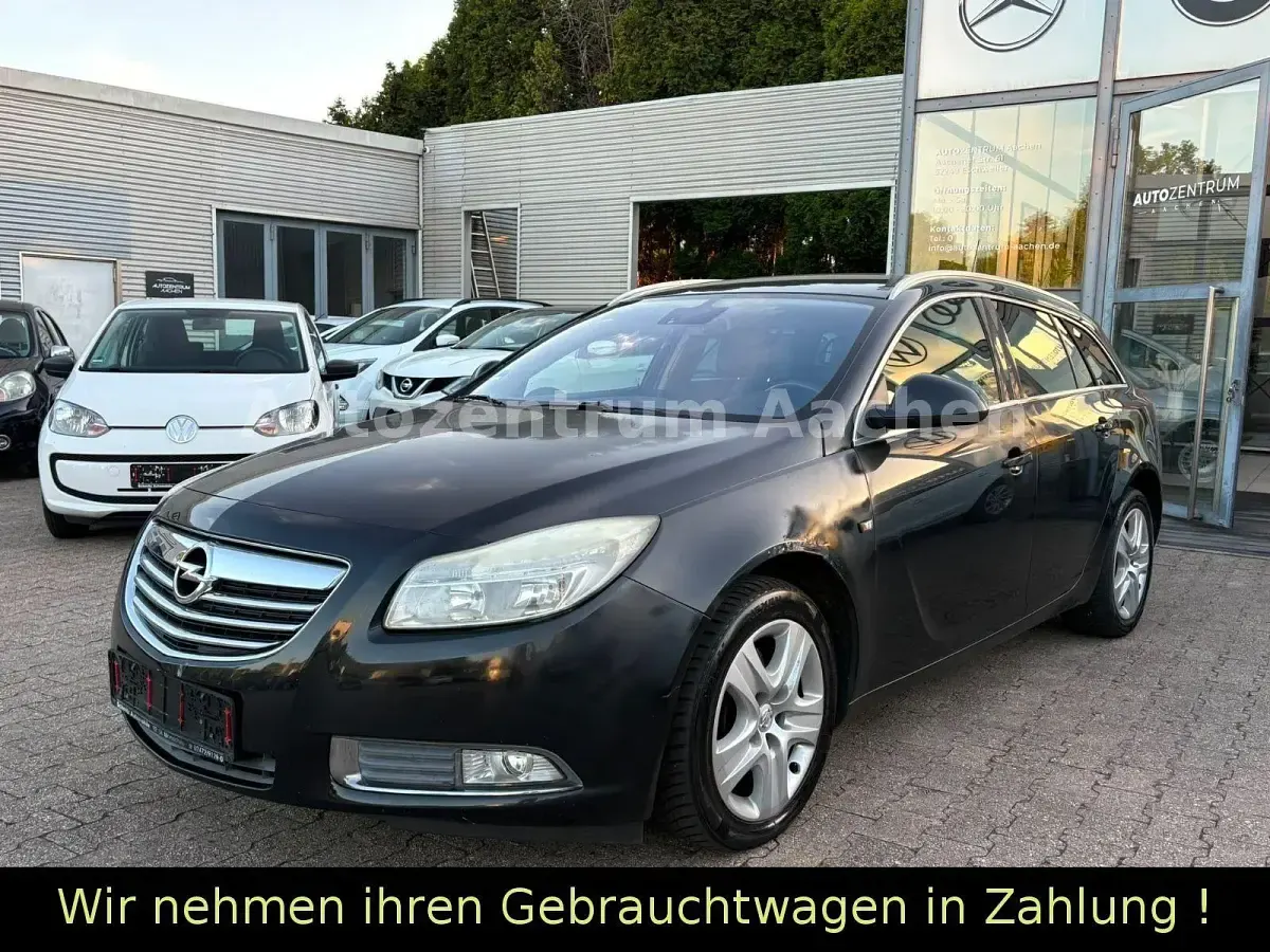 Gebraucht Opel Insignia Edition 160 PS (117 kW) 2012 Schwarz Kombi
