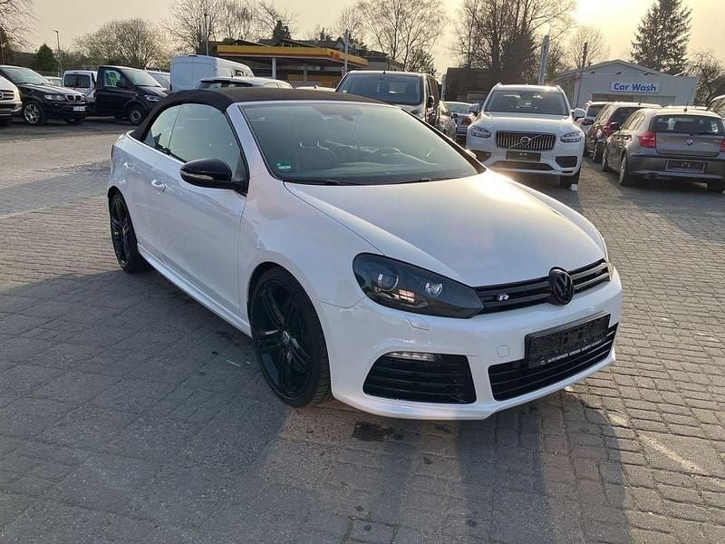 Gebraucht VW Golf Cabriolet R 265 PS (194 kW) 2013 Weiß Cabrio