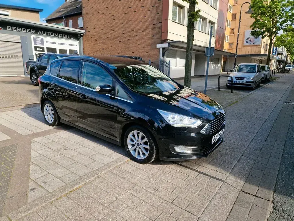 Gebraucht Ford C-MAX Titanium 150 PS (110 kW) 2015 Schwarz Van / Kleinbus