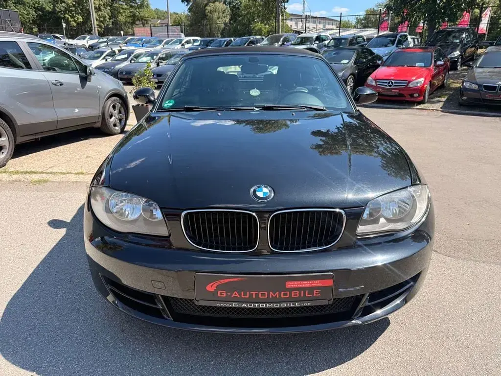 Gebraucht BMW 118 Cabriolet Advantage 143 PS (105 kW) 2009 Schwarz Cabrio