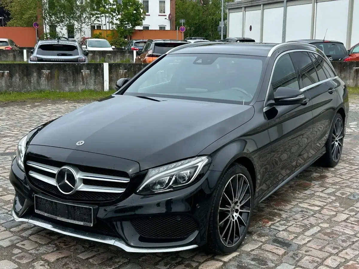 Gebraucht Mercedes C250 204 PS (150 kW) 2018 Schwarz Kombi