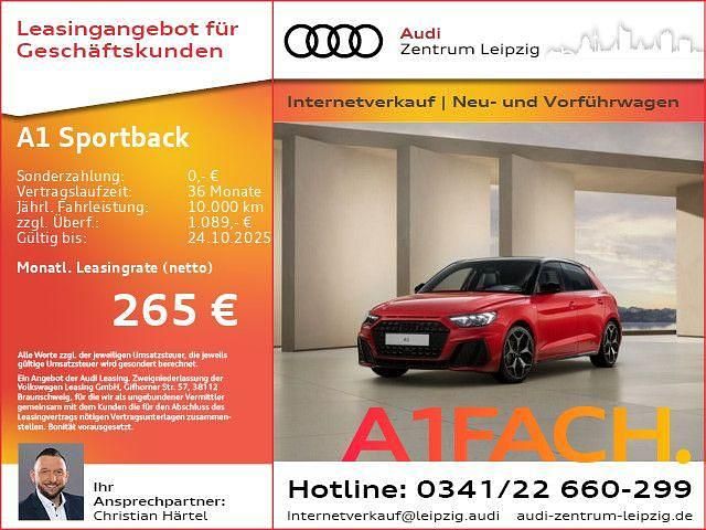 Rot Neu 2025 Audi A1 Sportback S-Line Kleinwagen | 32.690 € (Guter Preis) - Bild 1/2