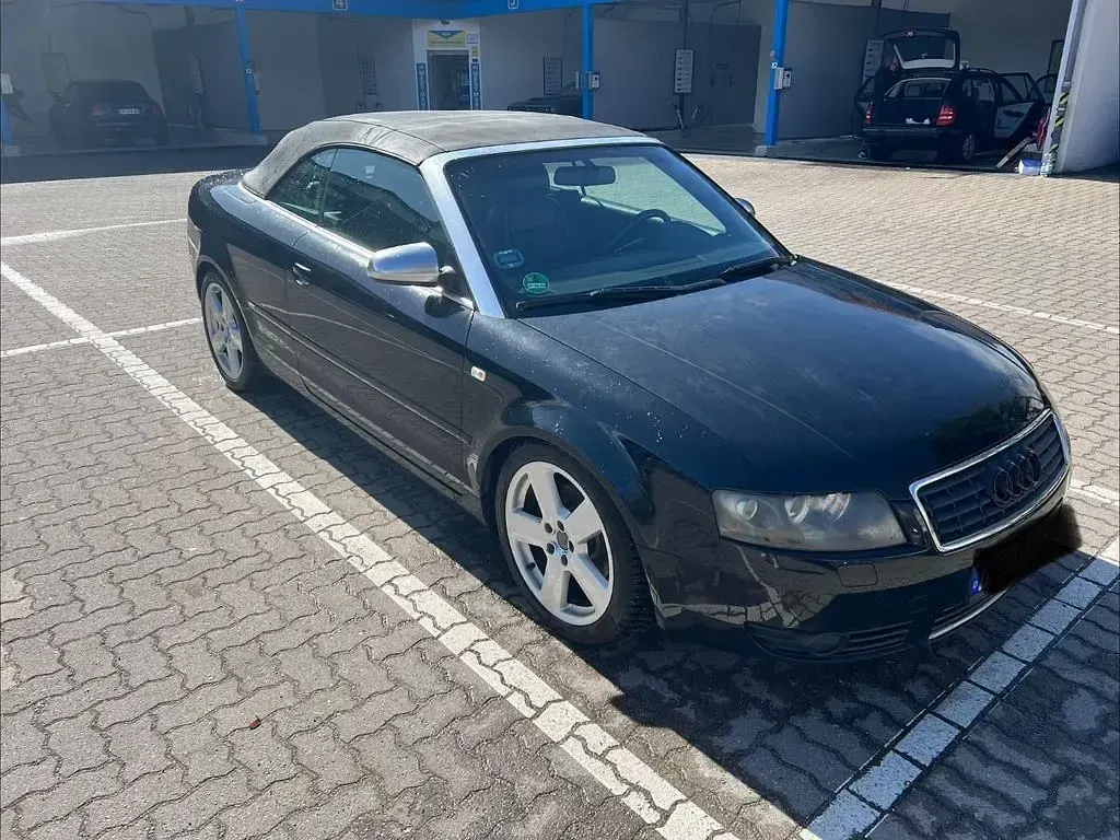 Gebraucht Audi A4 Cabriolet S-Line 220 PS (161 kW) 2002 Schwarz Cabrio