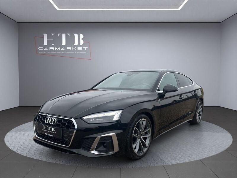 Schwarz Gebraucht 2022 Audi A5 S-Line Coupé | 34.990 € (Superpreis) - Bild 1/4