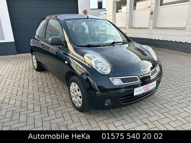 Schwarz Gebraucht 2010 Nissan Micra Visia Kleinwagen | 2.980 € (Fairer Preis) - Bild 1/4