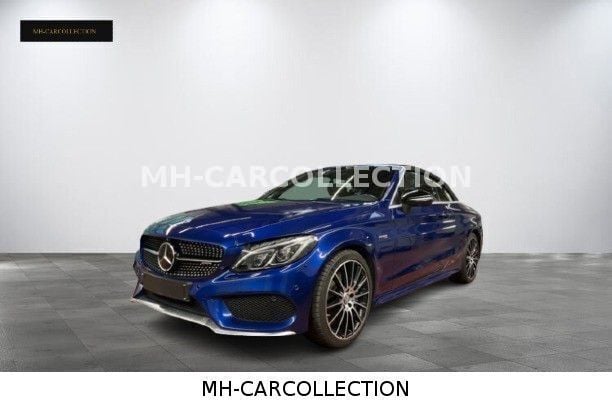 Blau Gebraucht 2017 Mercedes C43 AMG AMG Cabrio | 47.990 € - Bild 1/4