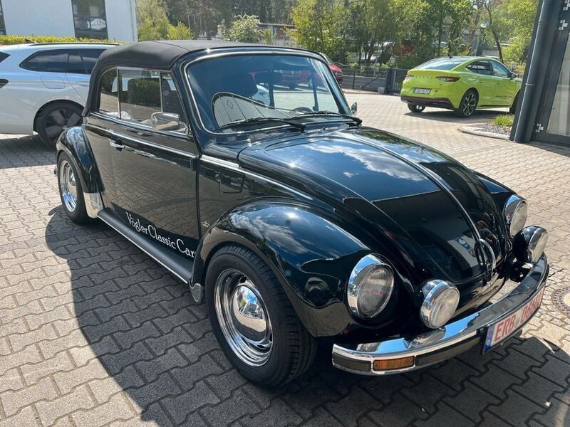 Schwarz Gebraucht 1974 VW Käfer Cabrio | 43.900 € - Bild 1/4