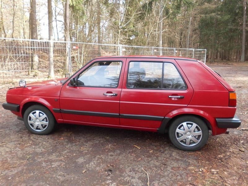 Gebraucht VW Golf II 1990 Rot Kleinwagen