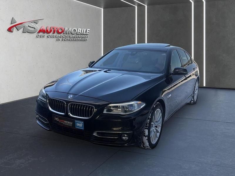 Schwarz Gebraucht 2013 BMW 525 Luxury Line Limousine | 15.290 € (Fairer Preis) - Bild 1/4