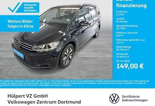 Gebraucht VW Touran Goal 150 PS (110 kW) 2025 Schwarz Van / Kleinbus