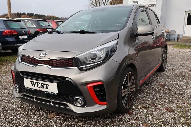 Grau Gebraucht 2018 Kia Picanto GT-Line Kleinwagen | 7.990 € (Guter Preis) - Bild 1/2