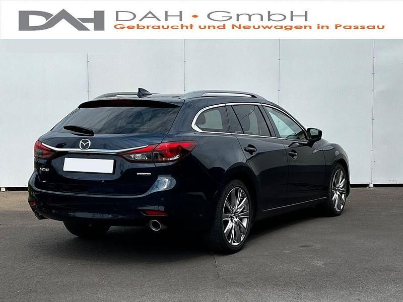 Gebraucht Mazda 6 Exclusive-Line 194 PS (142 kW) 2021 Blau Kombi