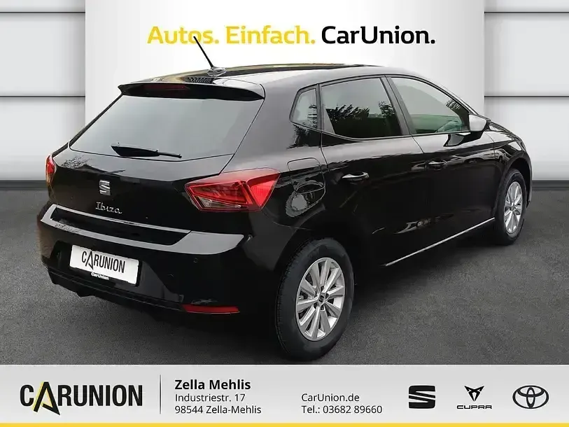 Neu Seat Ibiza 116 PS (85 kW) 2025 Midnight schwarz Limousine