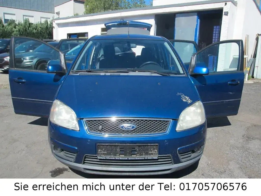 Gebraucht Ford C-MAX Trend 125 PS (91 kW) 2006 Blau Van / Kleinbus