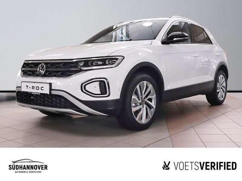 Pure white Gebraucht 2025 VW T-Roc Goal SUV | 36.449 € (Teuer) - Bild 1/4