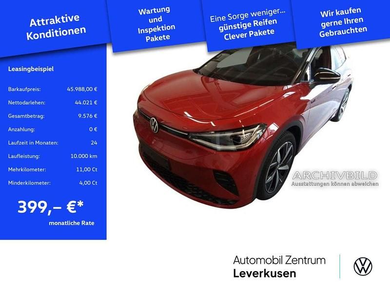 Rot Gebraucht 2025 VW ID.5 GTX SUV | 45.988 € (Teuer) - Bild 1/2