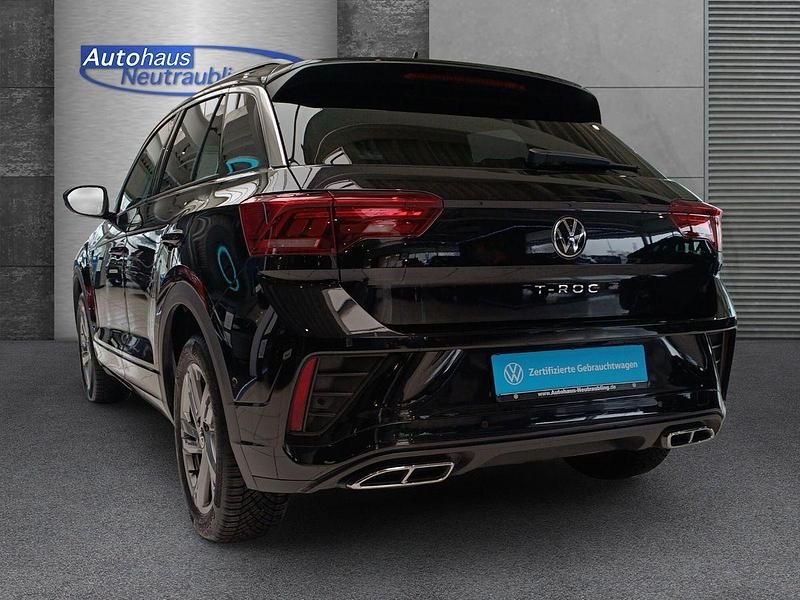 Gebraucht VW T-Roc R-line 150 PS (110 kW) 2025 (schwarz) deep black perleffekt SUV