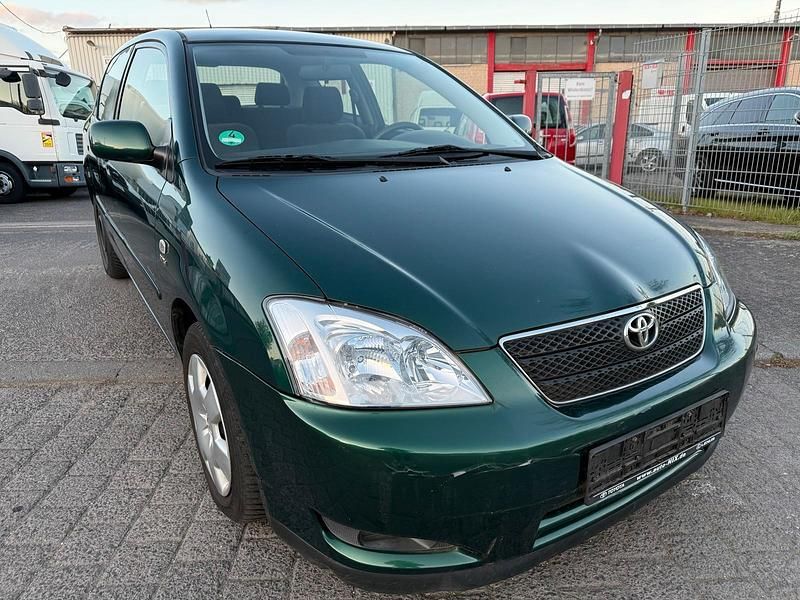 Gebraucht Toyota Corolla 110 PS (80 kW) 2004 Grün Kleinwagen