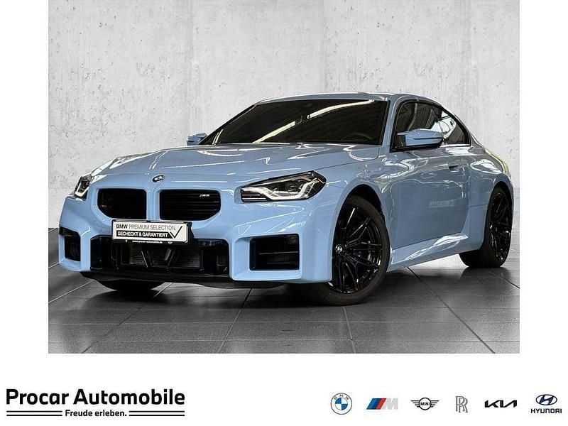 Blau Gebraucht 2024 BMW M2 Performance Coupé | 57.690 € (Superpreis) - Bild 1/4