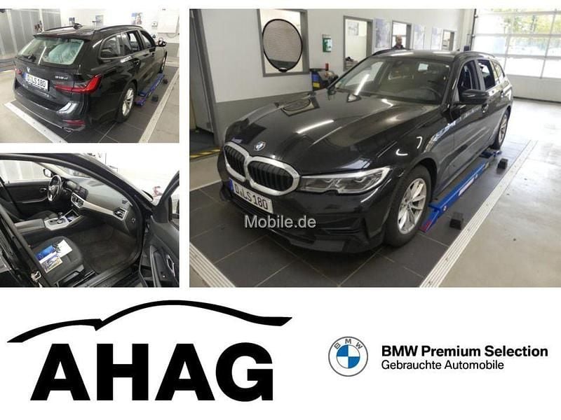 Schwarz Gebraucht 2022 BMW 318 Advantage Kombi | 18.999 € (Guter Preis) - Bild 1/4